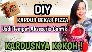 Cara Membuat Tempat Aksesoris dari Kardus Pizza, Mudah dan Simpel[