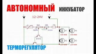 Как сделать автономный инкубатора 12-24 вольт своими руками