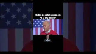 Joe Biden 💩 in his pants😱 #biden #joebiden #fake #shorts #foryou #funny #1k #viral #fyp #yt #haha