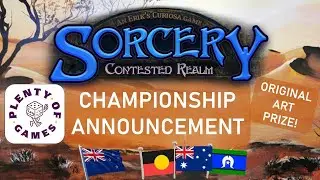 Sorcery Championship Announcement - Original Art Prize!