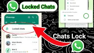 WhatsApp Chats Locked | How to Lock Chats | Whatsapp New Version Trick