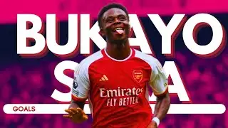 Bukayo Saka Goals In The Premier league & Champions League