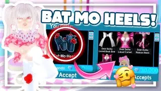 WHAT PEOPLE OFFER FOR BAT MO HEELS!! (Royale High Trading)