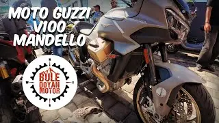 Moto Guzzi V100 Mandello quick test ride in Bali