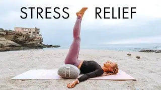 30 Min Full Body Stretch/Yoga For Stress & Anxiety Relief