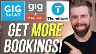 How To Win MORE Bookings On GigSalad, GigMasters & Thumbtack (Booking Site Tips | Gig Jobs 2020)