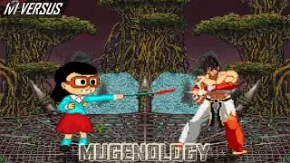 Betty La Fea vs Jin Kazama - MUGEN