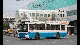Поездка на Химкинском троллейбусе ЗиУ-682 КР Иваново №0012 №202 м.Планерная-Улица Дружбы