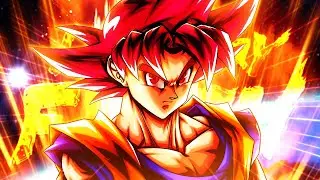 LF GOD GOKU IS ACTUALLY AMAZING NOW?! (Dragon Ball Legends)