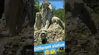 Google Earth found a old man statue #shorts #googleearth # statue #shortsvideo #short