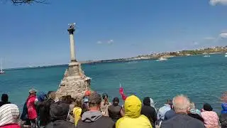 Патриотическая акция «Эскадра памяти» 9 мая 2021 года в Севастополе