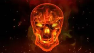 After Effects - Flaming Skull