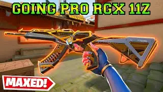 Going PRO w/ the *NeW* RGX 11Z Skins - Valorant