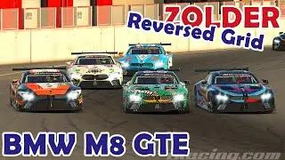 BMW M8 GTE at Zolder Reversed grid