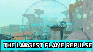 THE LARGEST  FLAME REPULSION ( spring spark ) | Deepwoken