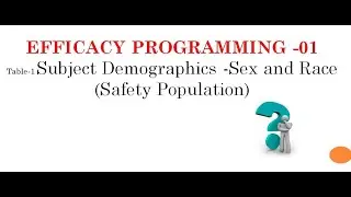 Complex efficacy programming #01 ---chisq and Exact