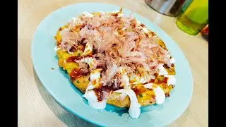 Homemade Japanese Okonomiyaki
