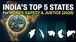 Which Indian State is Actually #1? Top 5 States in India | Ranked by Economy & Safety 2026