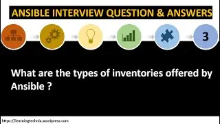 Ansible Interview Questions | 3 |  What are the types of inventories offered by Ansible ?