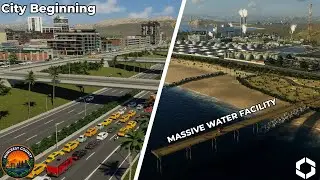 Coastal Engineering in Suncrest County | Cities Skylines 2