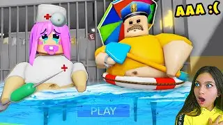 😰 БАРРИ УТОНУЛ НА МОРЕ! 😱 СТРАШНАЯ ИСТОРИЯ в ROBLOX  Говорящий кот Роблокс