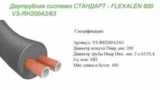 Двухтрубная система Flexalen VS RH200A263