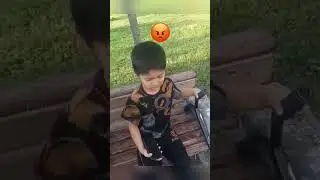 Мигрант отнял самокат у ребенка. #мигранты