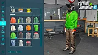 CHARACTER CUSTOMIZATION IN FS22 OVERVIEW | FARMING SIMULATOR 22