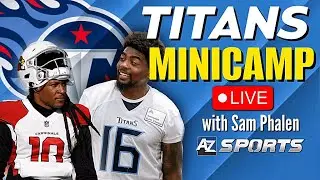 Titans Practice LIVE: Mike Vrabel responds to DeAndre Hopkins report
