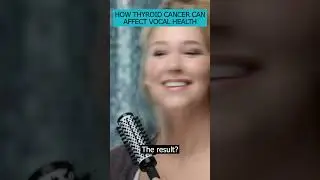 Discover how thyroid cancer can affect vocal health and the path to vocal harmony #ThyroidCancer