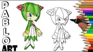 How to draw Cosmo from Sonic X | Learn to Draw step by step