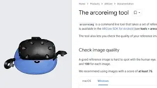 How to use ARCoreImg Tool to Know How Well an Image Would be Tracked by ARCore
