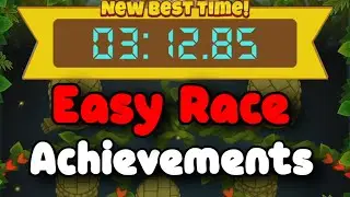 BTD6 Race Mobile Friendly Tutorial 📱 Minimum Monkey Knowledge 📱 Fast Platforms