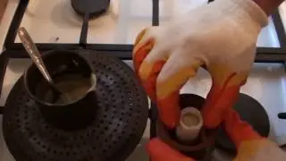 Homemade rockets.