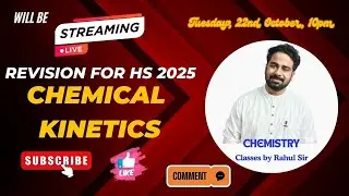 Chemistry by Rahul C/R Live Stream
