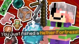 We modded Minecraft so you can fish ANYTHING...