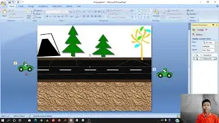 Running car animation PowerPoint || PowerPoint amazing video ||