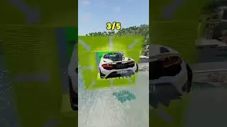 Which car completes the jump perfectly? 🧐 Part 8