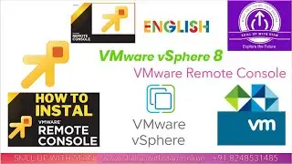 VMware REMOTE CONSOLE VMRC in ENGLISH