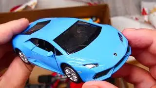 Unboxing box with cars