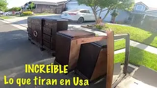 LO QUE TIRAN EN USA 🇺🇸 Mira todas las cosas Buenas que Encontré #162