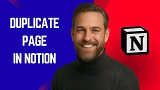 How to Duplicate a Page in Notion – Simple Notion Tutorial for Beginners