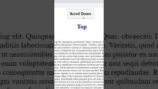 JavaScript scroll up and down 