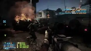 Battlefield 3 VU Unleashed - 64 Bot A.I Combat - This is Seriously a Bad Idea