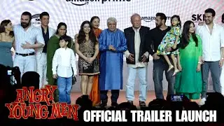 UNCUT - Angry Young Men | Official Trailer Launch | Salim Khan,Javed Akhtar,Salman Khan,Farhan,Zoya