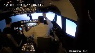 Полет на Boeing 737 часть 2