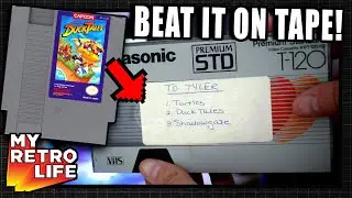 WE TAPED THIS!? Beating DuckTales on NES in 1990