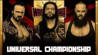 Wrestlemania 35 Dream Match Card