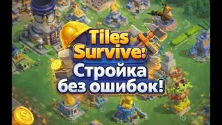 TILES SURVIVE. Episode 2. Construction without errors. A CONSTRUCTION SYSTEM that saves resources...