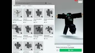 Buying Ninja Animation Pack